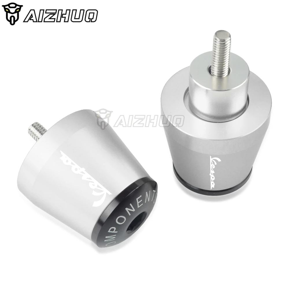 

Motorcycle Aluminum Handlebar Grips Handle Bar Cap End Plugs Accessories FOR Vespa LT LX GT GTS GTV 60 125 150 200 250 300 300ie