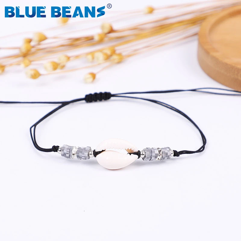 Bohemian Cowrie Shell Bracelets&ampBangles For Women Adjustable Rope Chain Charms Bracelet Beads Beach Jewelry Friendship Gift | Украшения