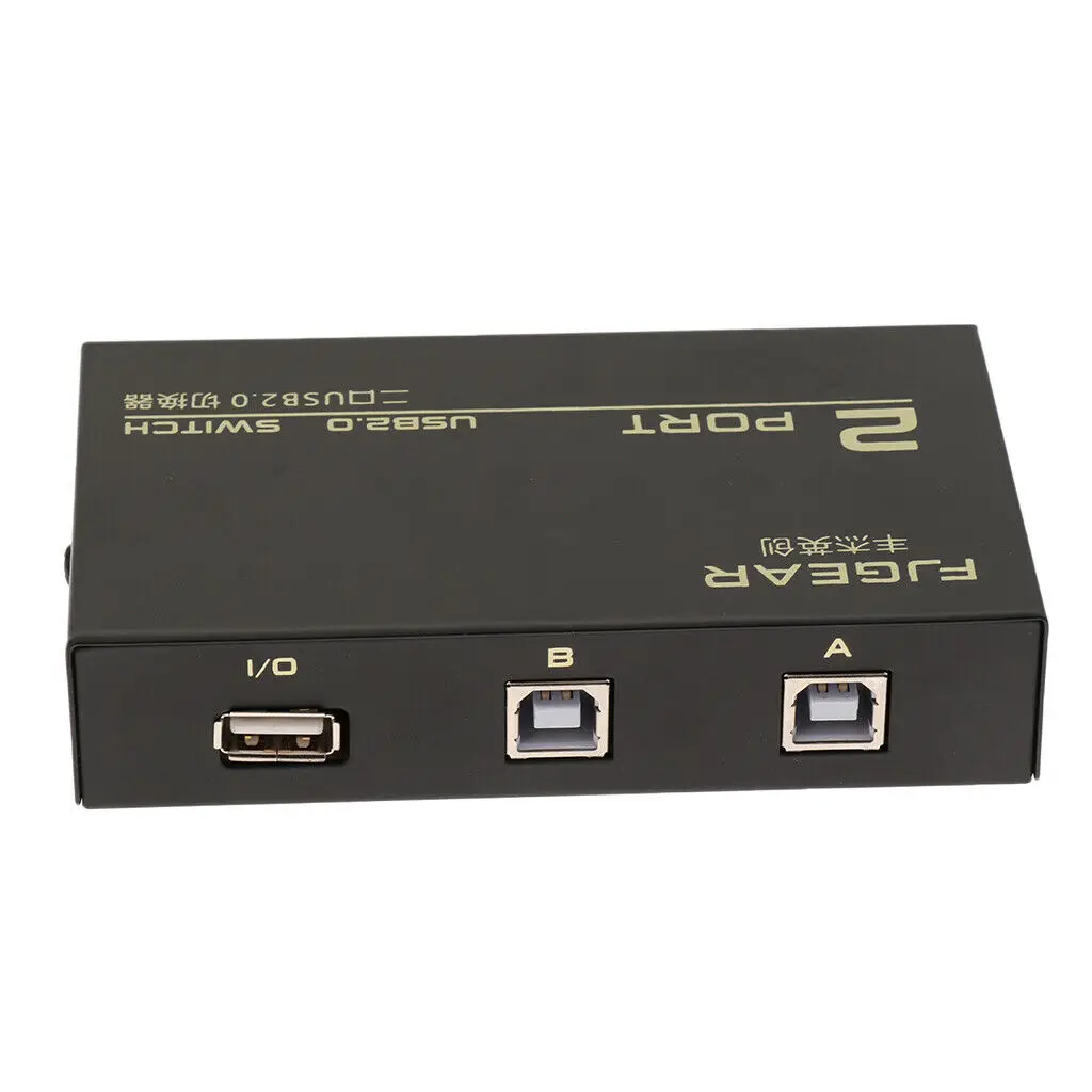 

Металлический 2-портовый USB-адаптер для совместного использования