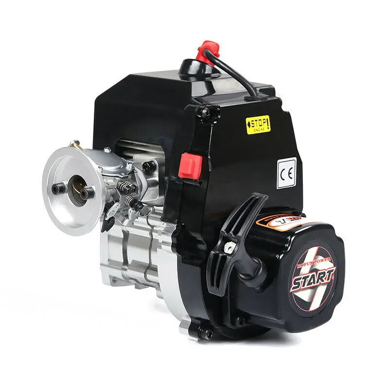 Детали двигателя 1/5 rc 71cc 4 болта двигатель с Walbro WJ71 carb и свечей зажигания NGK для Baja