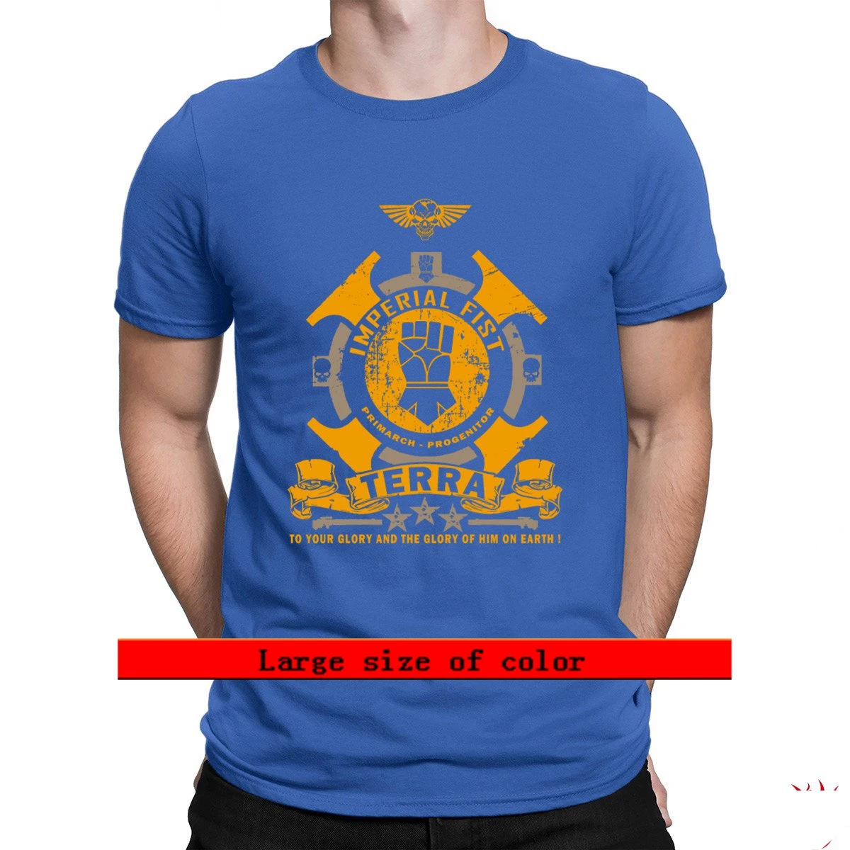 

Imperial Fist Terra Funny Original Trend Crew Neck 100% Cotton 2021 T Shirt For Men 2018 Funny Custom Hip Hop Cute