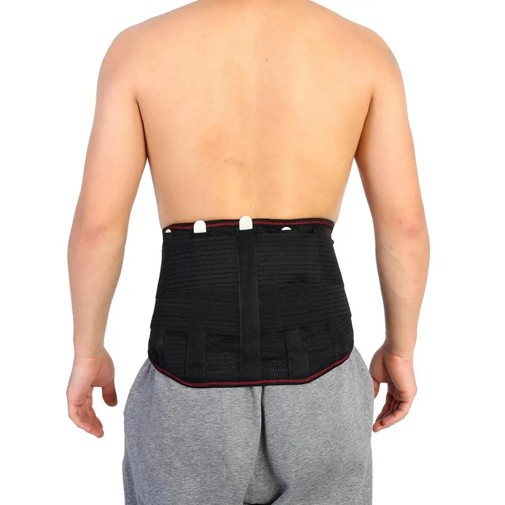 

Adjustable Waist Belt Sport Self-heating Magnetic Therapy Waist Belt Lumbar Support Black Brace Waist Posture Corrector Belts