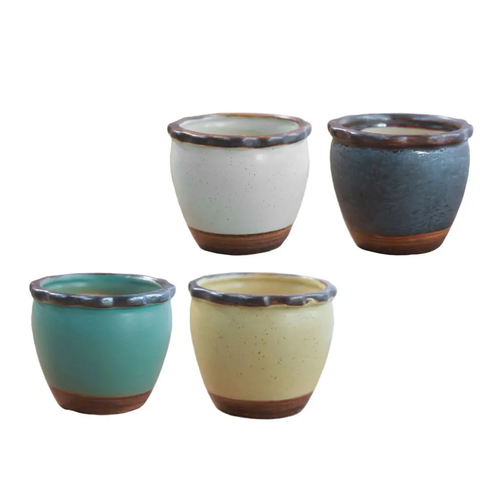 4 предмета в комплекте с широким горлышком овальной формы форме цветка