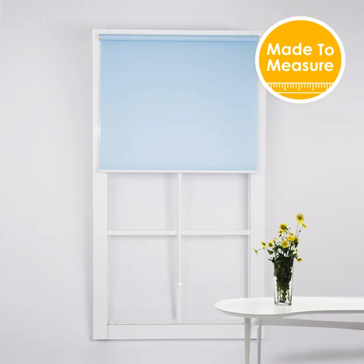 Маслостойкие и водонепроницаемые тканевые роликовые шторы беспроводные