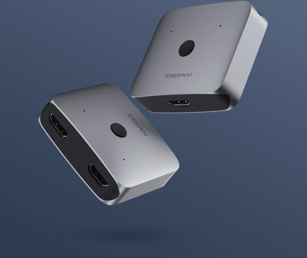 Xiaomi двухстороннее HDMI распределение переходник конвертер адаптер 4K цифровой аналоговый видео аудио для ПК ноутбука планшета