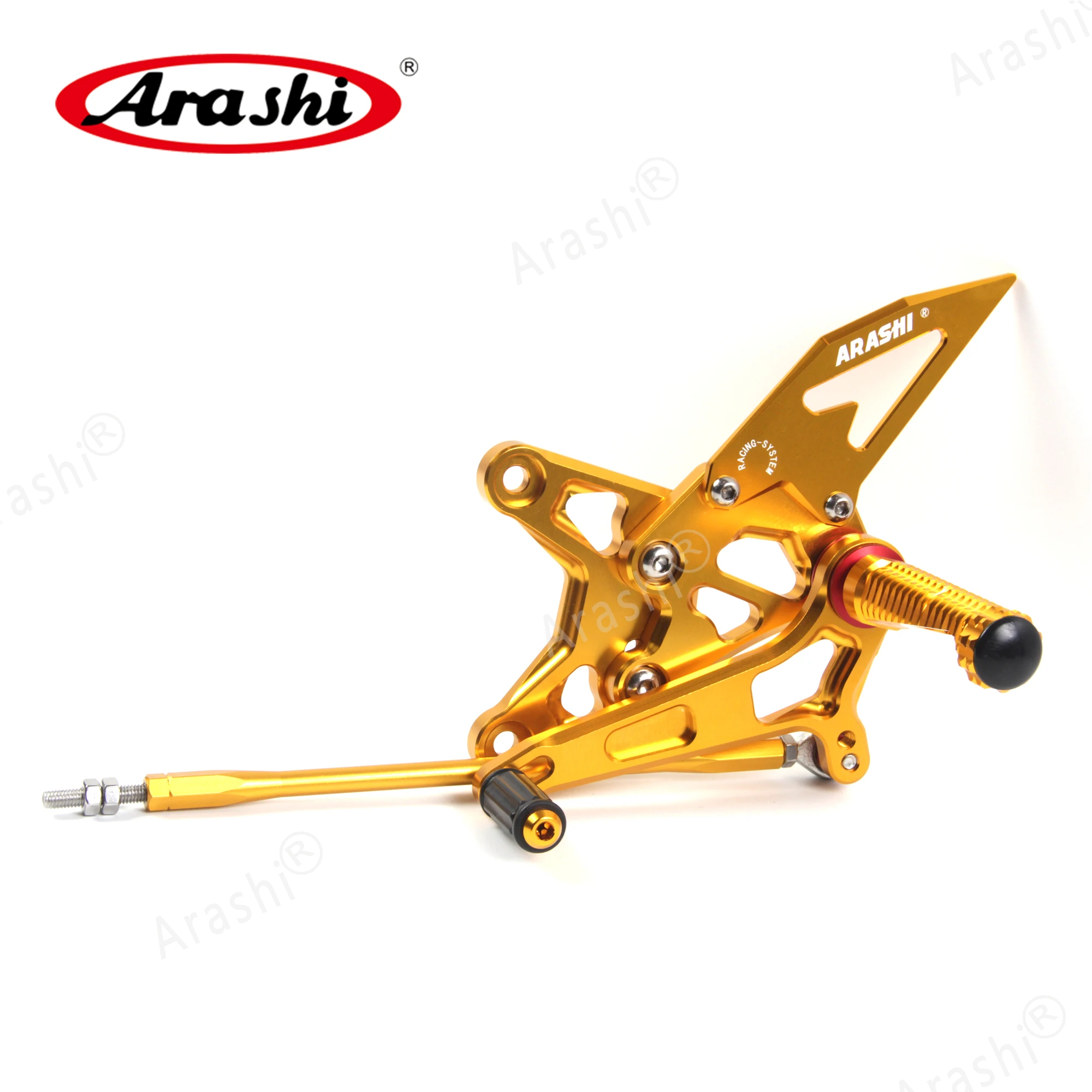 Араши для KAWASAKI NINJA ZX6R 2009- ЧПУ Регулируемая подножка подножки Rearset мотоциклетные ZX-6R ZX636 2010 2011 2012 2013