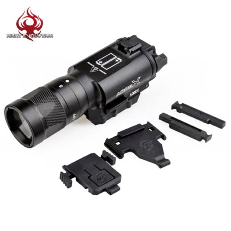 Ночная Эволюция страйкбола X300V Arma тактический пистолет светильник Softair Linterna оружейный пистолет Флэш-светильник охотничий светильник s NE01010