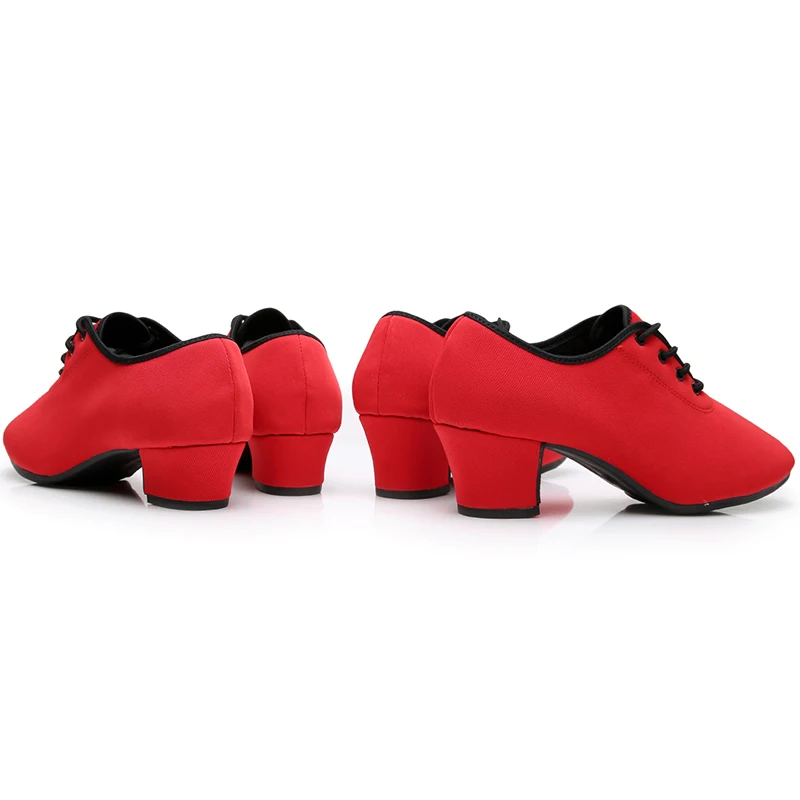 New Arrival Latin Dance Shoes Women Ballroom Shoes Oxford Fabric Breathable Comfortable Jazz Shoes Tango Salsa Dancing Shoes
