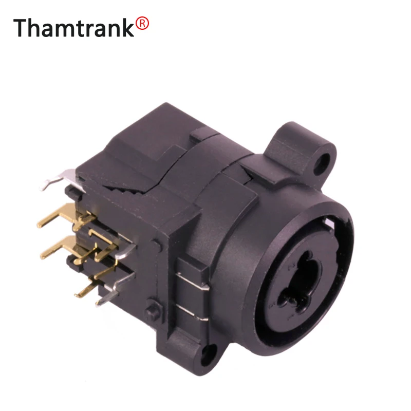 1 шт. 11 контактов прямоугольный разъем XLR двойные функции 3Pin гнездовой Панельное