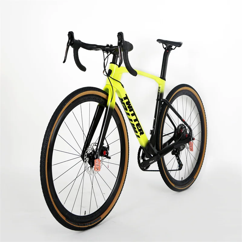

TWITTER GRAVEL V2-RS-12Speed small set of aluminum wheel barrel with inner cablecarbon fiber bicycle double disc 700C bicycles