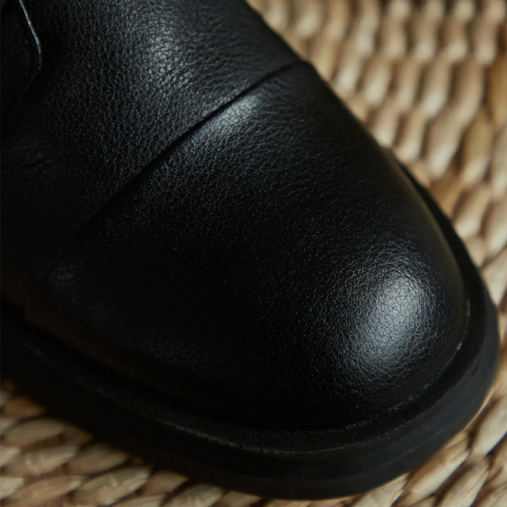 

Women's genuine leather lace-up flats oxfords round toe leisure soft comfortable sneakers leisure soft comfortable shoes women