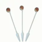 100 шт., одноразовые стоматологические зеркала для ротовой полости