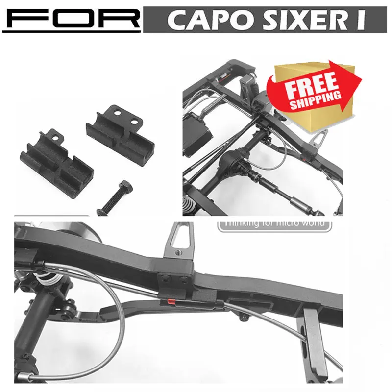 Запчасти для RC дифференциальный кабельный зажим Capo SIXER 1/6 Samurai rc автомобиль опция