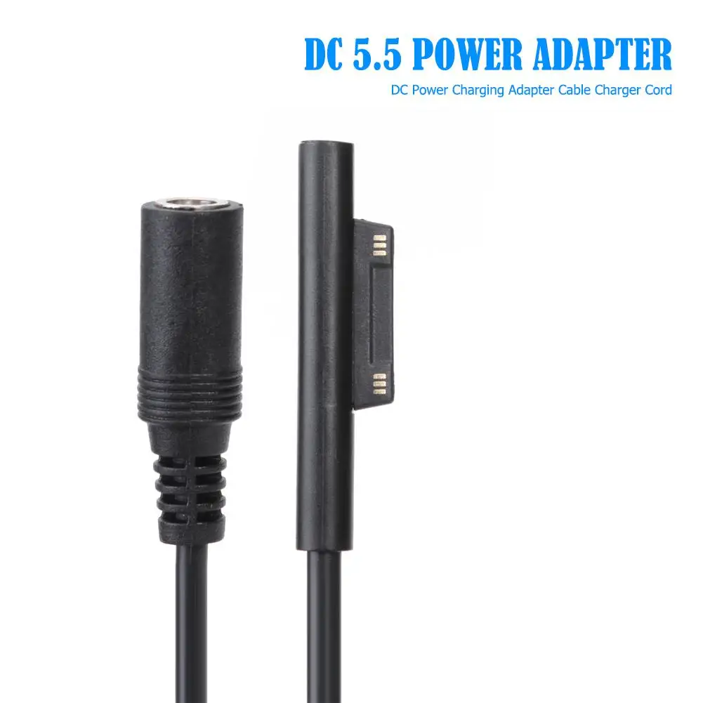 Штепсельная Вилка постоянного тока зарядный кабель шнур питания для Microsoft Surface Pro