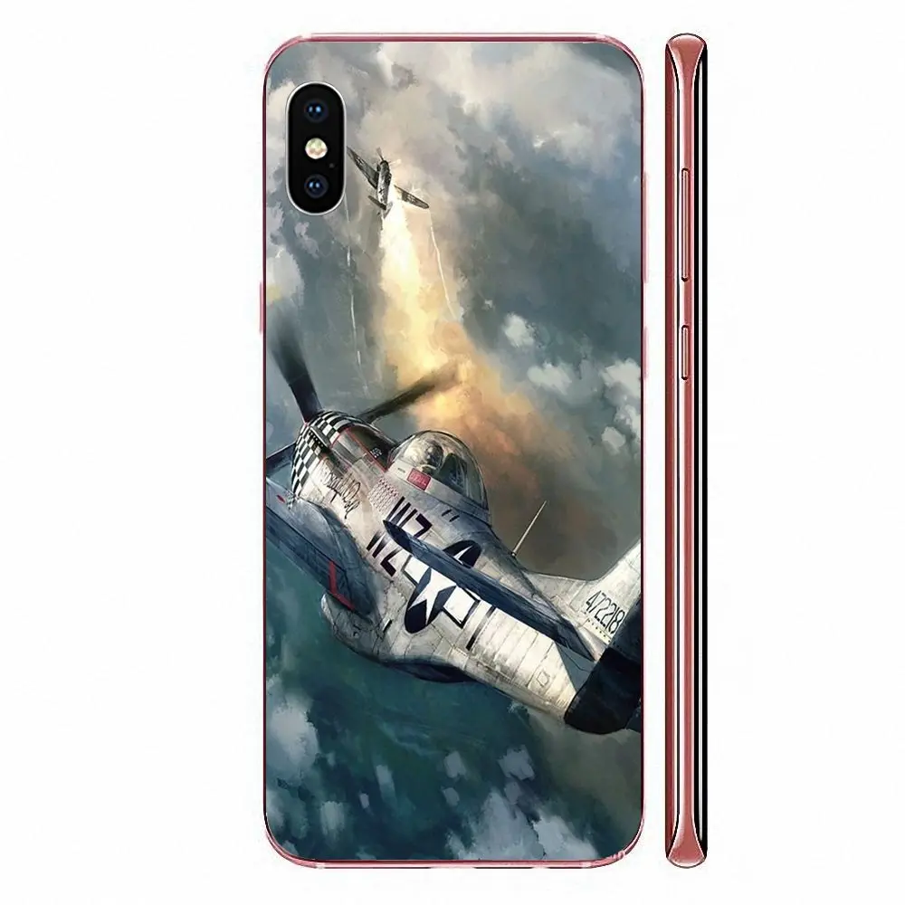 Боевой самолет Falcon Fighter военный для Xiaomi Mi3 Mi4 Mi4C Mi4i Mi5 Mi 5S 5X 6 6X 8 SE Pro Lite A1 Max Mix 2 Note 3
