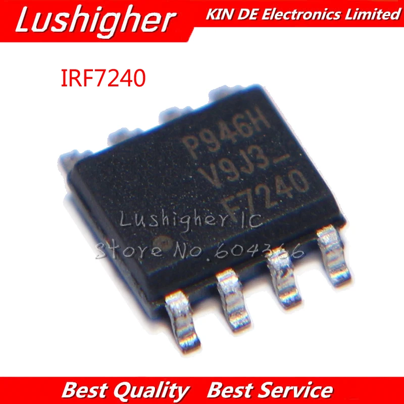 10 шт. IRF7240 IRF7240TRPBF SOP8 F7240 | Электронные компоненты и принадлежности