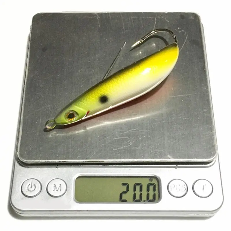 5 шт. дребезжащий рыболовная наживка ложки рыболовные приманки 8 см 20g