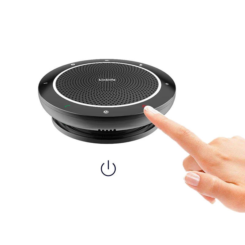 

RISE-Omni-Directional Microphone Press Smart Bluetooth Speaker USB Conference Phone Dual Mode CP910