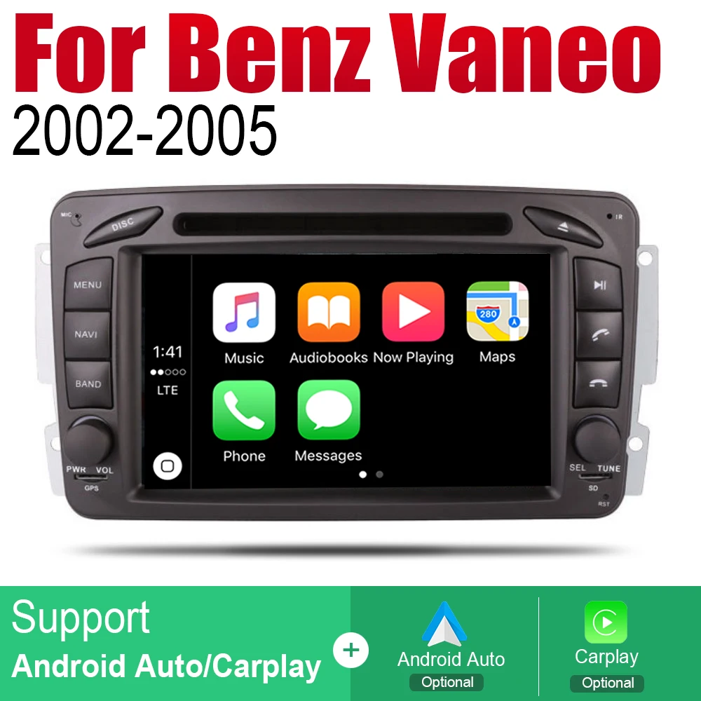 Автомобильный DVD плеер GPS навигация для Mercedes Benz Vaneo 2002 ~ 2005 NTG автомобильная