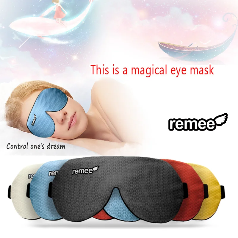 REMEE Remy dream mask control repair lucid dreams Smart sleep shading 3D magical eye mask Sleep glasses Soft cotton mask Inception patch Eye Sleep Glasses smart device eye care Birthday Santa New Year gift