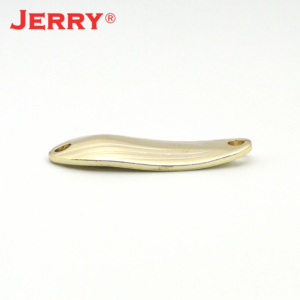 JERRY 2.9g 4.8g 50 Pieces Ripple Style Unpainted Plating Metal Fishing Tackle DIY Casting Trout Spoons | Спорт и развлечения