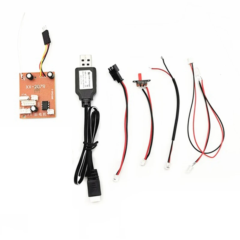 

1set for MN 2.4G Full Proportional KIT Car Version Transmitter & 2Pcs M0200 20G Analog Gear Servo 3.5Kg Torque