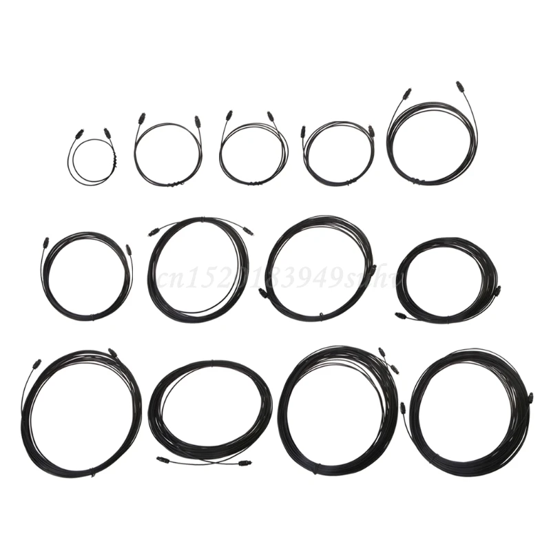 

Цифровой оптический аудиокабель для Toslink SPDIF DVD CD 0,5 м, 1 м, 1,5 м, 1,8 м, 3 м, 5 м, 8 м, 10 м, 12 м, 15 м, 20 м, 25 м, 30 м