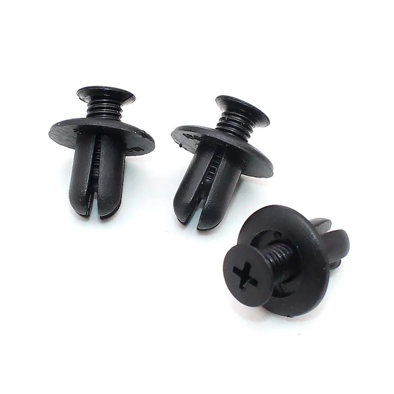 120 шт 86590 28000 8 мм расширительные заклепки Пластиковые Крепежные Зажимы для Kia Rio