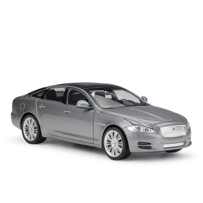 Модель автомобиля WELLY 1:24 литая машинка Классические игрушки 2010 JAGUAR XJ высокий