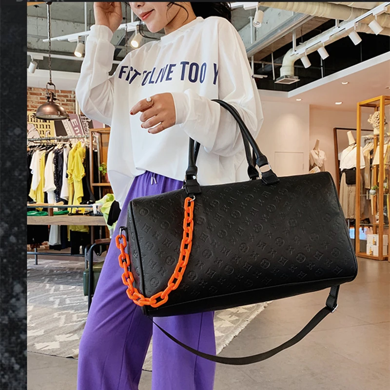 Вместительная дорожная сумка для мужчин и женщин модная Водонепроницаемая