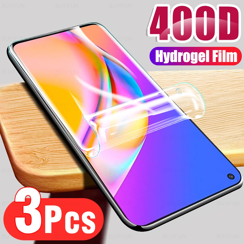 

3 шт. полное покрытие мягкий гидрогель пленка для OPPO A94 5G защитный чехол для телефона для 94 A94 5G 6,43 "2021 телефон Экран протектор не Стекло