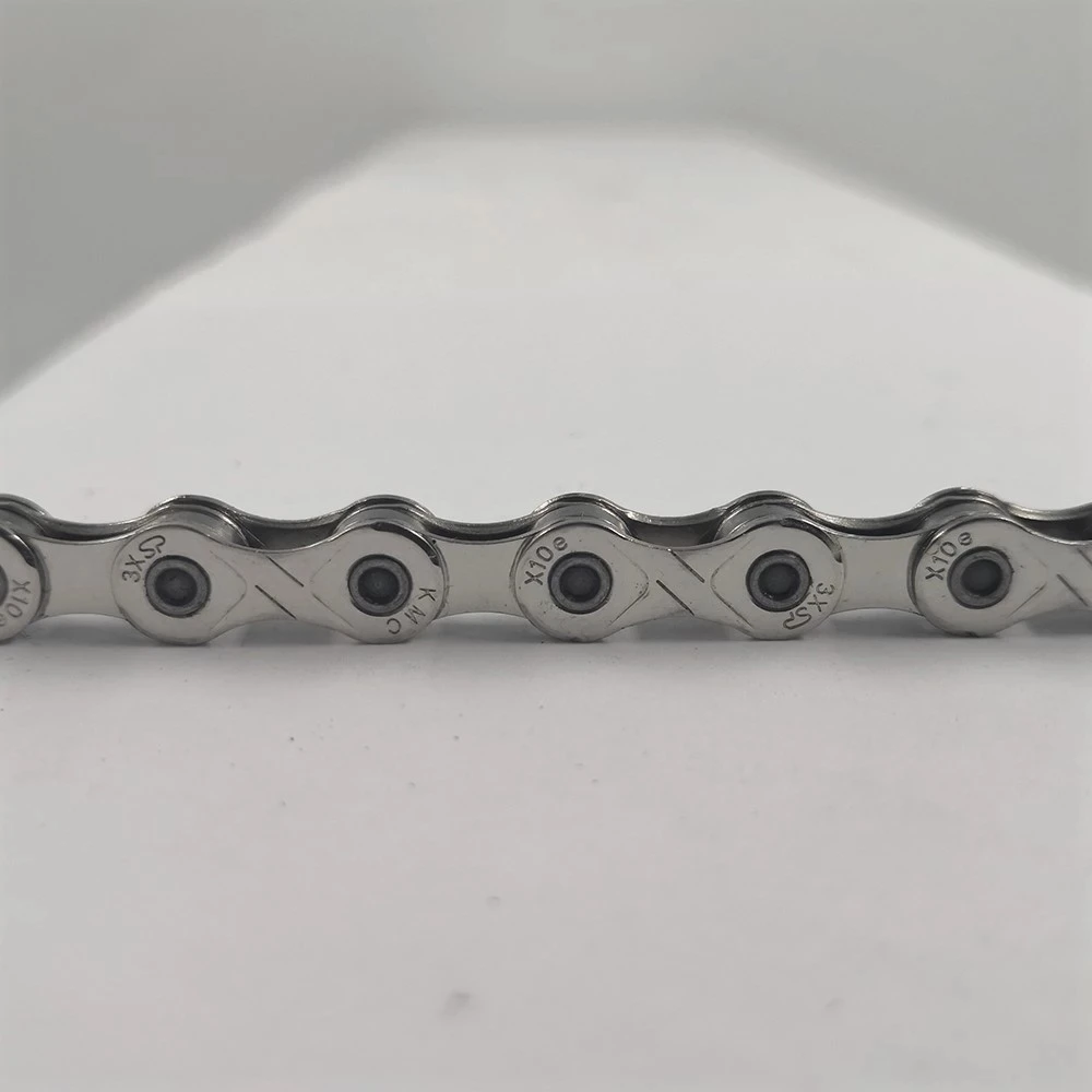 

KMC X10 Silver/Black 10 Speed 116 Links MissingLink Bike Chain 10-20-30 Speed Cassette MTB City Road Bicycle Trekking Bike Chain