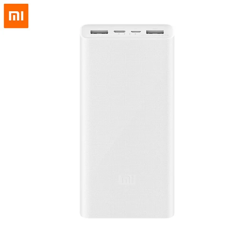 

Xiaomi Power Bank 3 20000mAh USB-C 18W Two-Way Fast Charging Potable External Battery Charger Poverbank for iPhone & Samsung