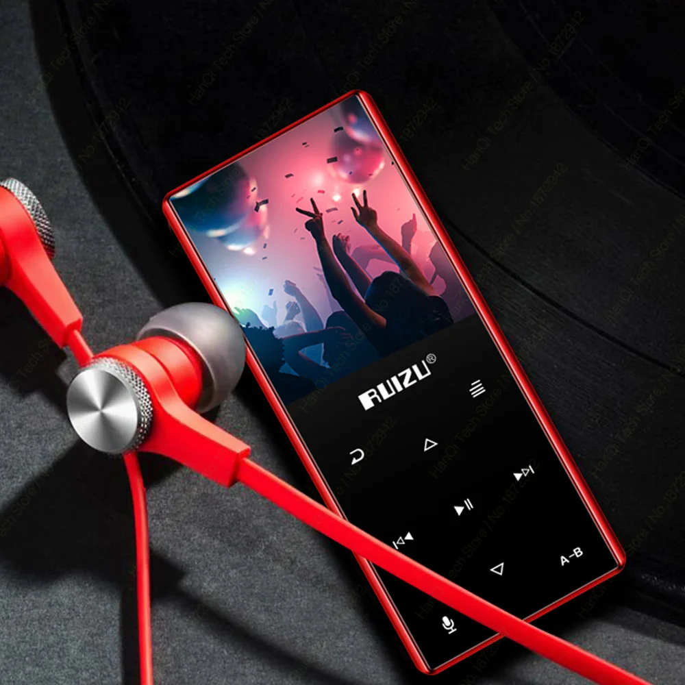 RUIZU D29 Bluetooth-compatible MP3 Player Portable Audio 8GB Music Player with Built-in Speaker Support FM,Recording,Pedometer images - 6
