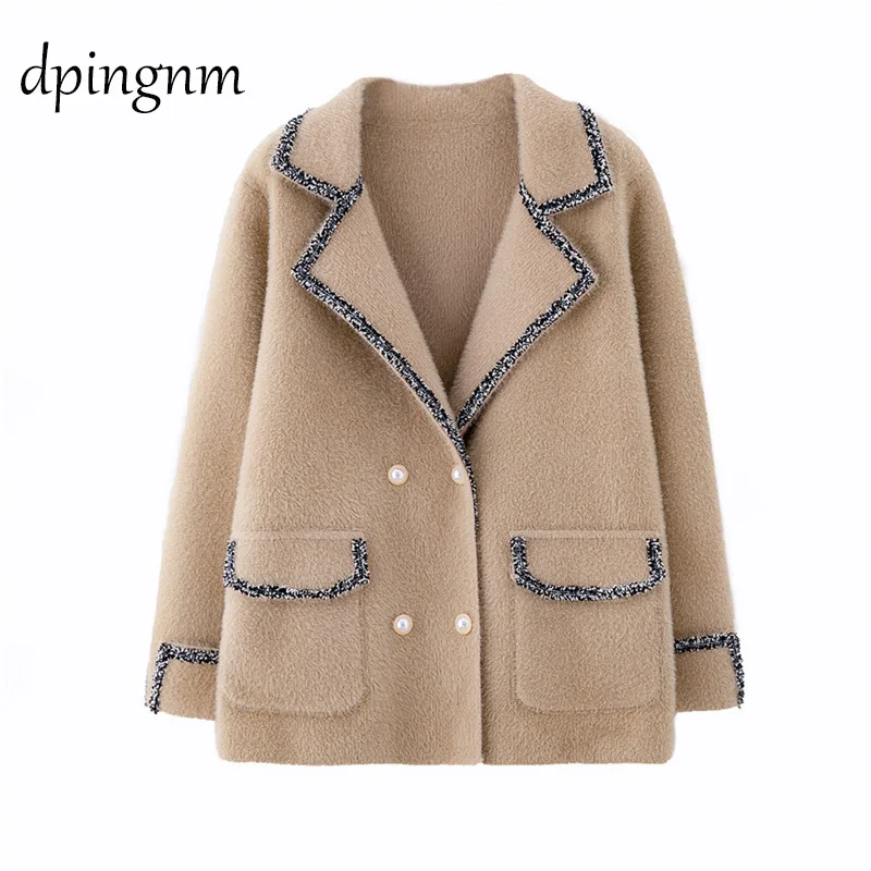 2020 зимняя одежда Короткое шерстяное пальто Женское корейское осеннее модная