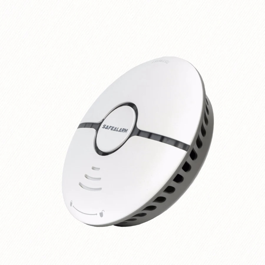 Wireless Smoke Detector Wifi Tuya Smart Life Fire Alarm Sensor Standalone Anti Cigarette Security Google Alexa | Безопасность и