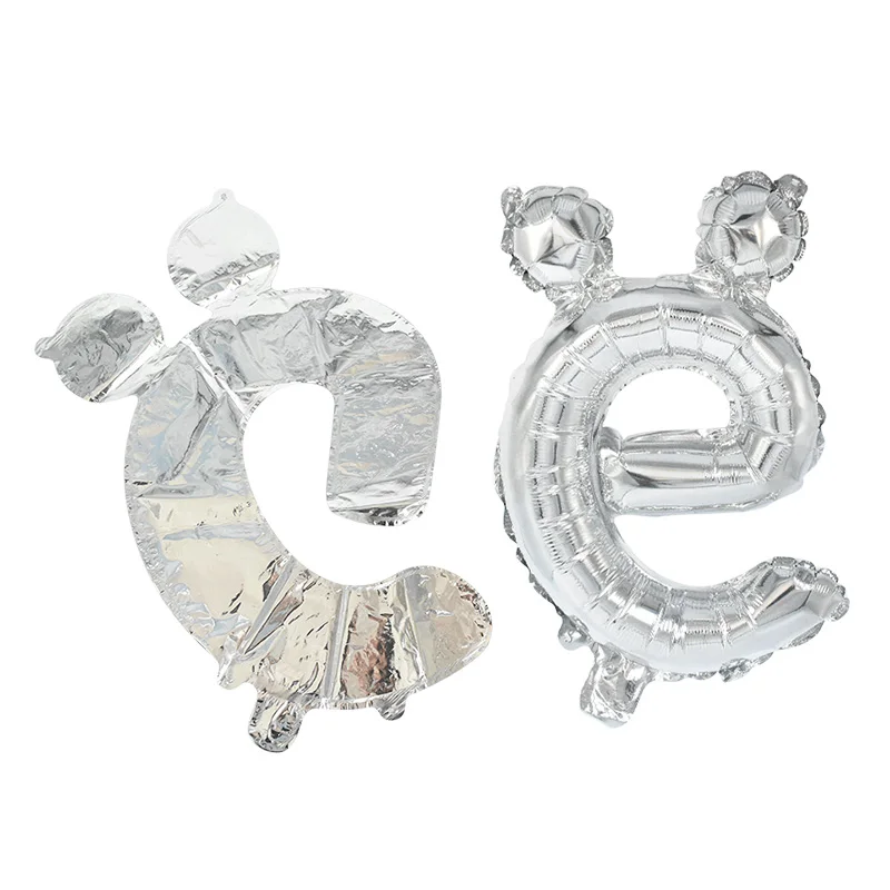 

Eid Mubarak Decor Russian Happy Birthday Balloons Letter Foil Balloons Birthday Party Decoration Ballons Inflatable Air Ball