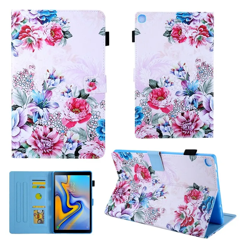 Чехол для Samsung Galaxy 10 5 дюйма планшетов из искусственной кожи|Чехлы и электронных