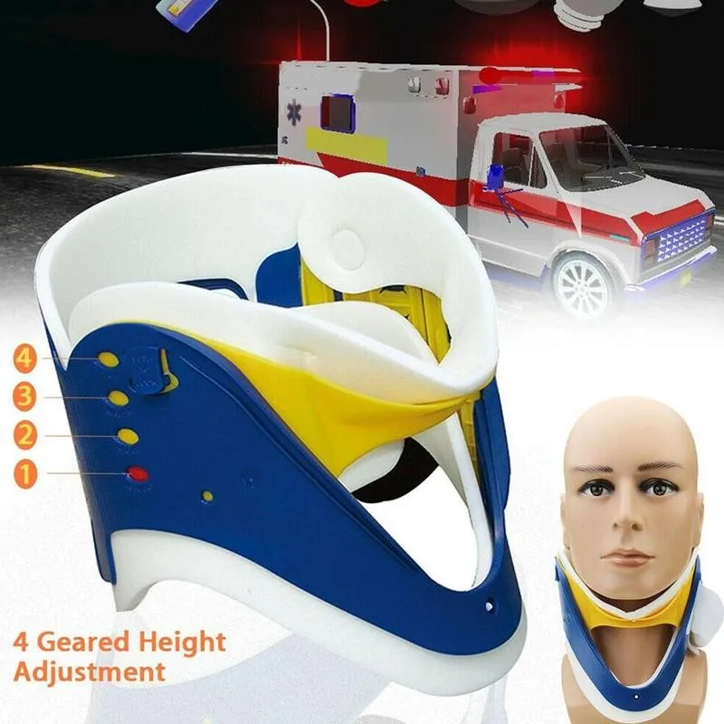 

Medical Cervical Neck Brace Collar With Chin Support For Stiff Relief Cervical Collar Correct Neck Support Pain Bone Care Health
