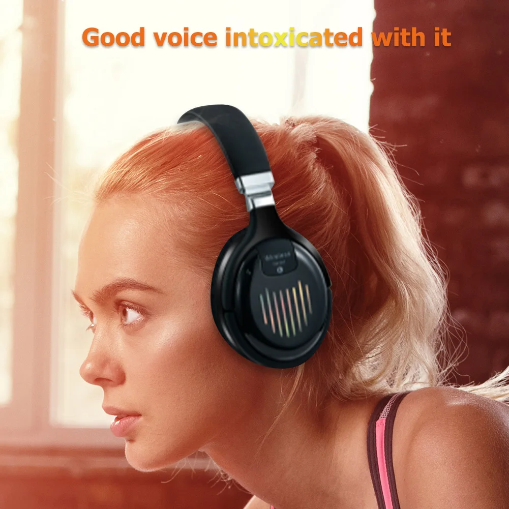Беспроводной Bluetooth наушники 3D стерео головная гарнитура складные Игровые с