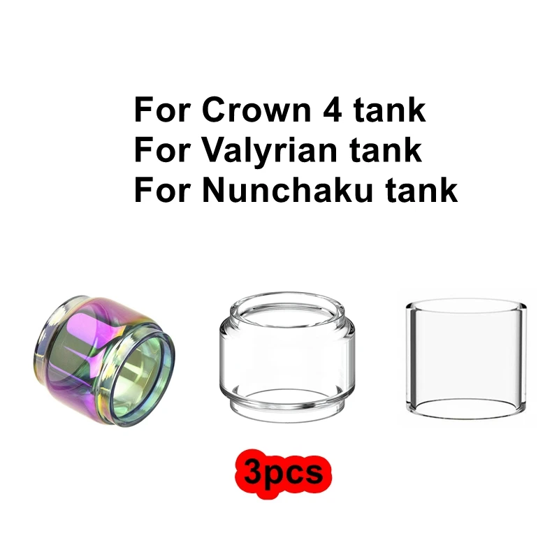

Сменная стеклянная трубка Hongxingjia для вейпа Uwell Nunchaku Valyrian Crown 4, атомайзер 2 мл, 5 мл, 6 мл, 7 мл, 8 мл