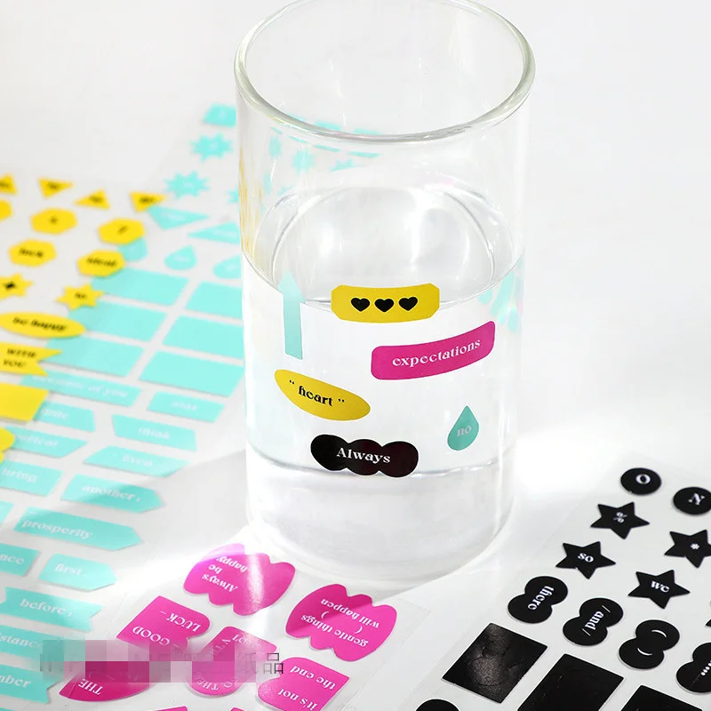 Серия Inspiration Mark наклейки с лентами длинные Канцтовары декоративные DIY