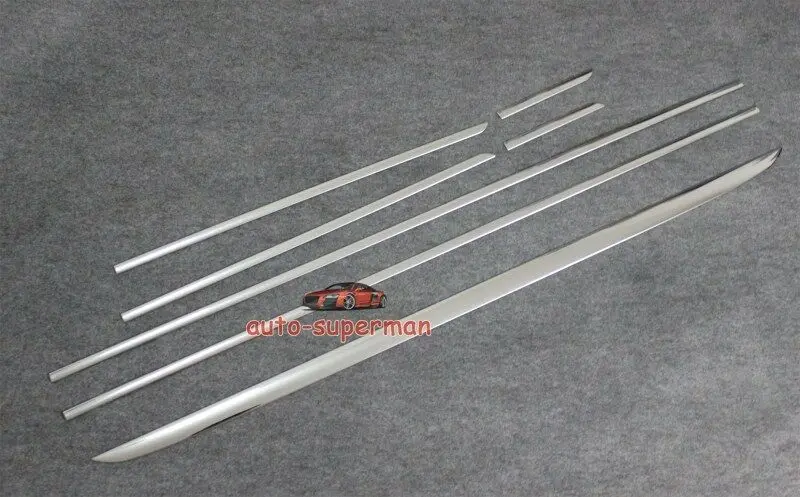 7 шт. хромированные накладки на багажник и боковые двери для BMW 3 серии F30 320 328 2013 2014