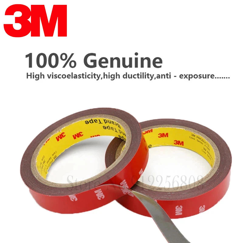 

Strong 3M Double Sided Tape Heavy Duty Mounting Sticker Adhesive Acrylic Foam Tape 6/8/10/15/20/30/40 mm Car Decor Accessories