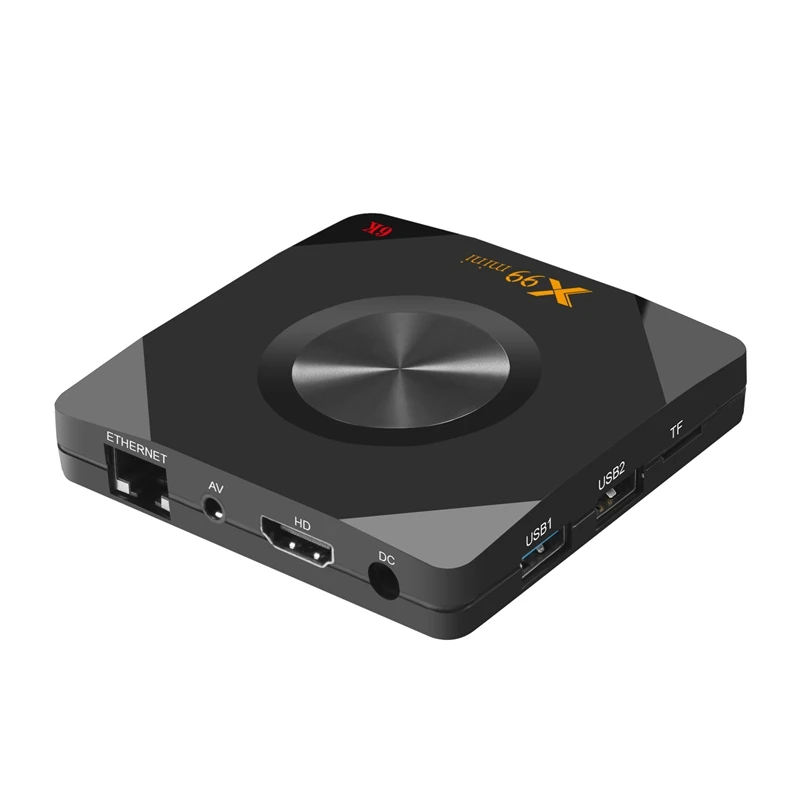 X99 Мини Android 9 0 Allwinner H6 четырехъядерный Смарт tv Box 2 4G/5G Wifi 4GB DDR3 BOX 4K HD