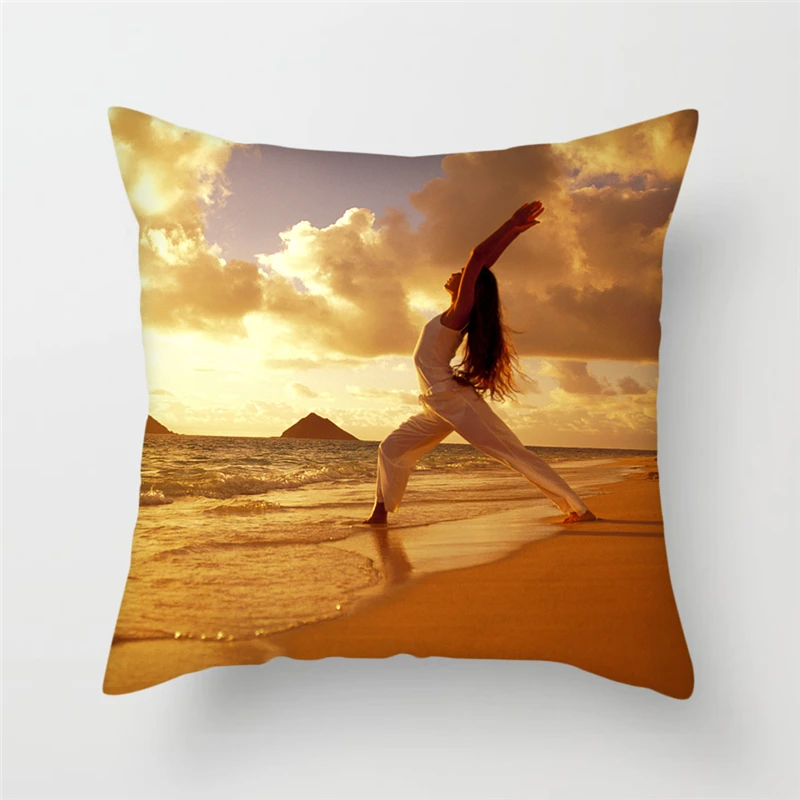 Фуватакчи энергичная подушка для упражнений чехол Рожденный в форме солнца