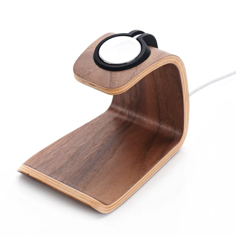 

Applicable To AppleWatch Stand Watch Mobile Phone Display Stand Wooden Applicable To Watch Charging Base Applicable Phone Holder