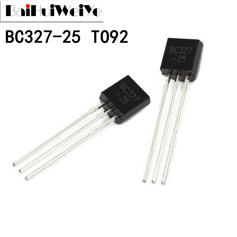 

100PCS/LOT BC327 C327 BC327-25 0.8A/45V NPN TO-92 TO92 DIP Triode Transistor New Original Good Quality Chipset