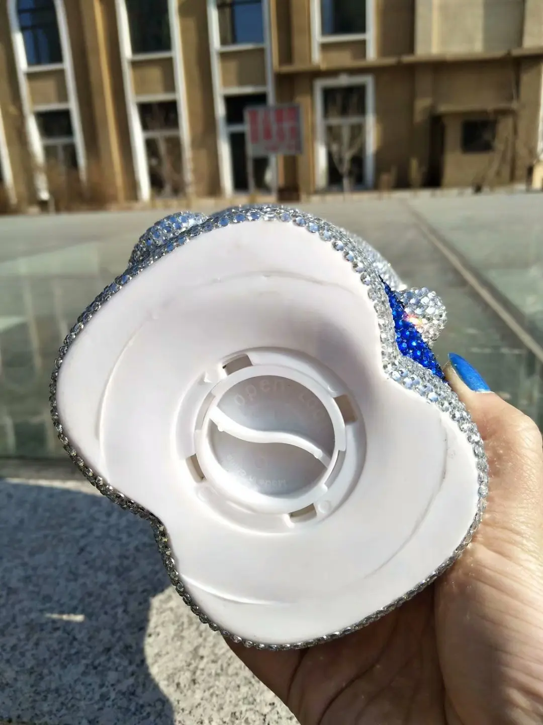 Блестящая копилка с кошечкой стразы счастливый кот миниатюрные фигурки