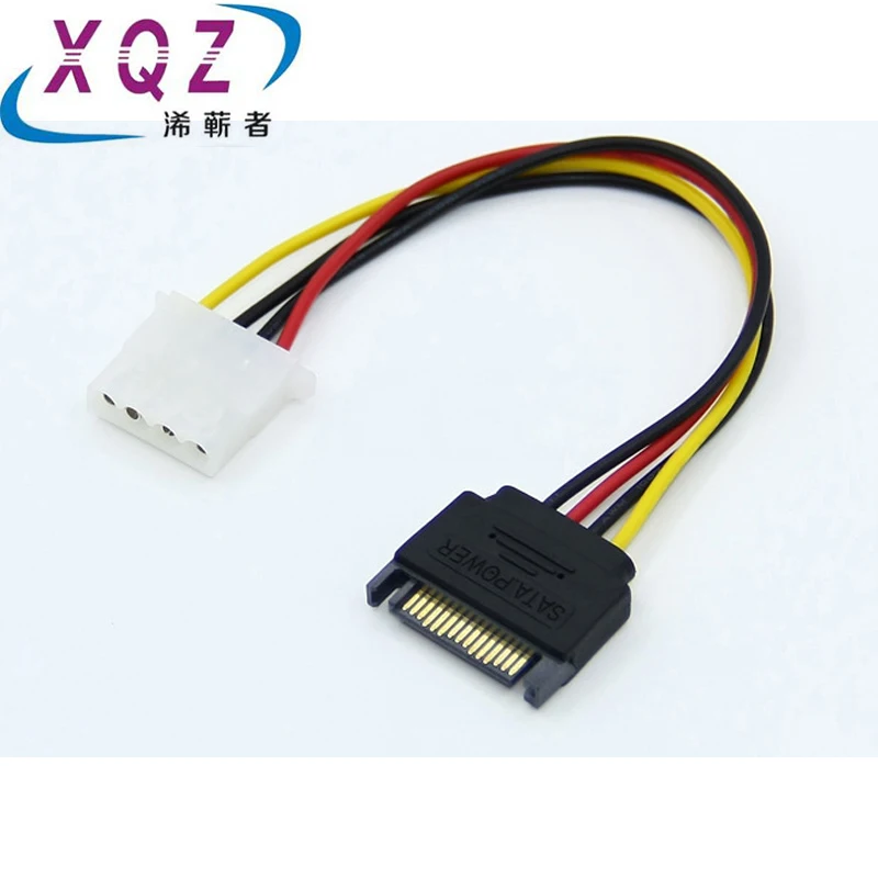 Кабель питания SATA 15 контактов на ID 4 контакта разъем IDE адаптер - купить по